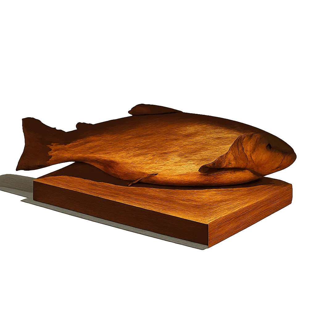 Smoked trout